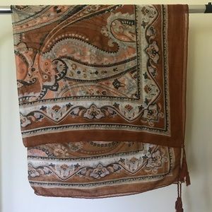 Printed Square Scarf
